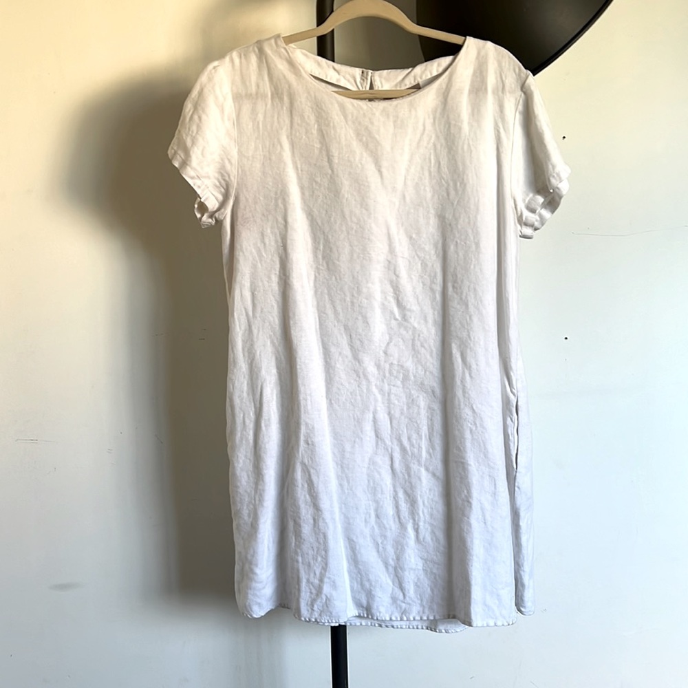 Marks and graham linen dress with pockets
